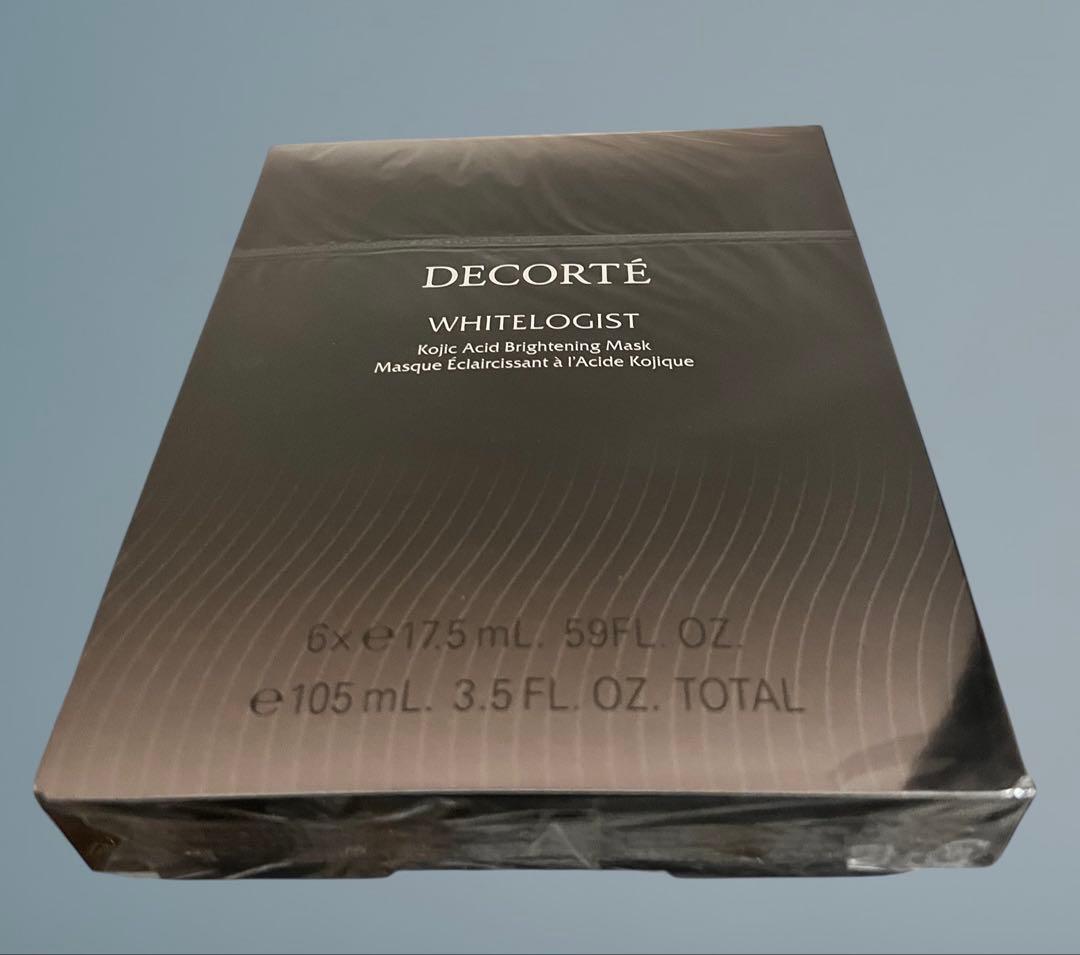 【新品未開封】DECORTÉ WHITEOLOGIST マスク　6枚入り