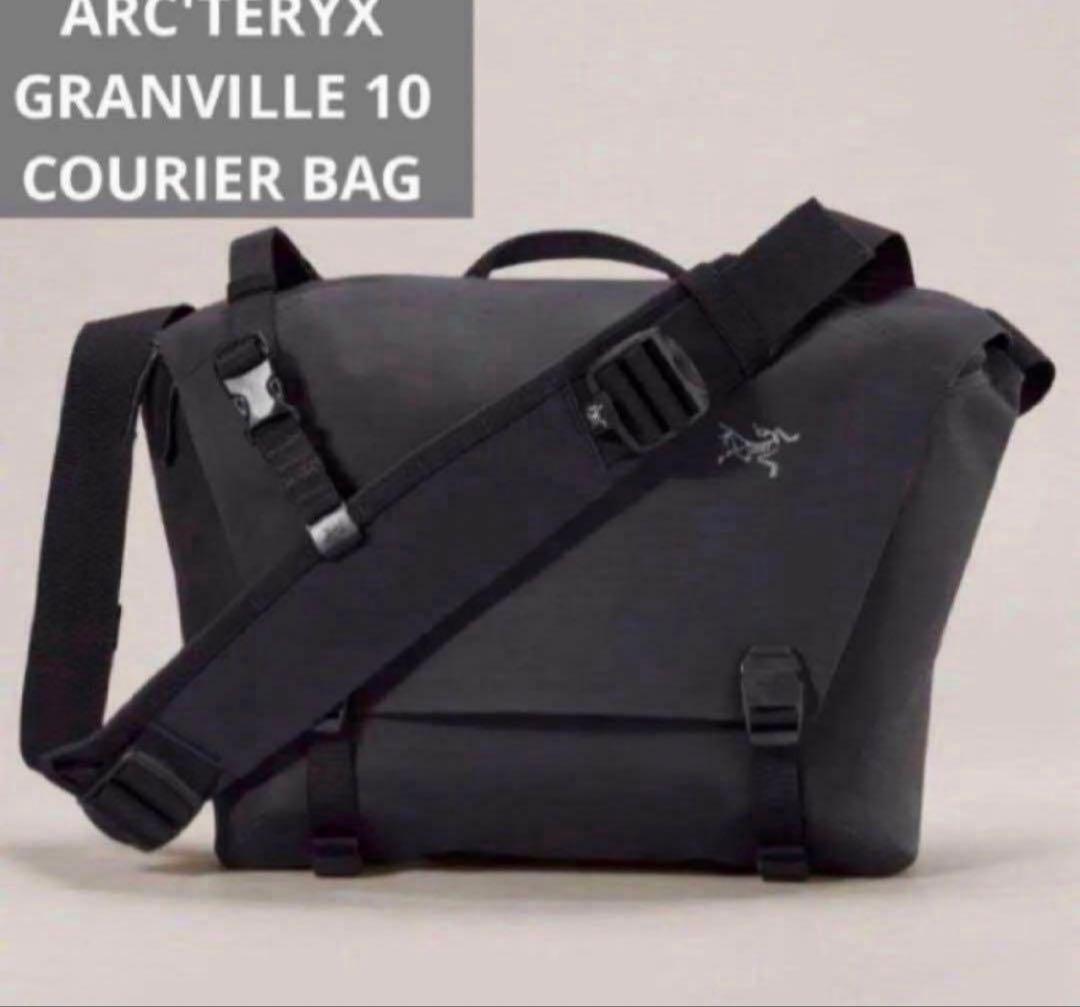 アークテリクス グランヴィル 10 クーリエ バッグ ブラック①