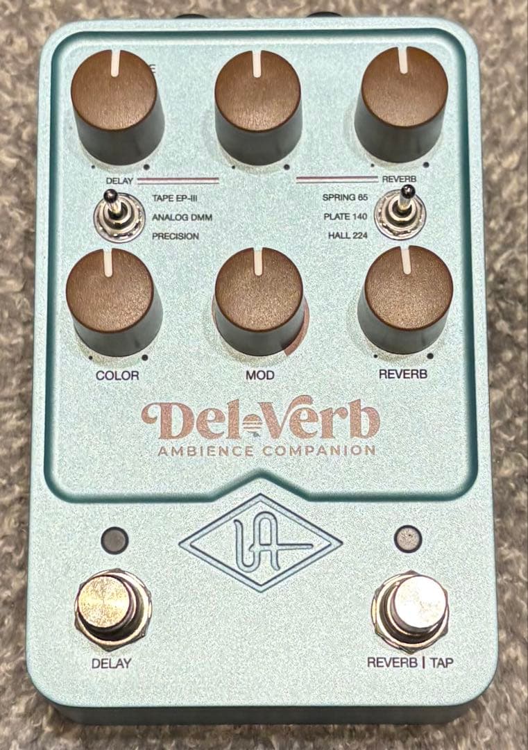 ギター UAFX Del-Verb UNIVERSAL AUDIO UAFX Del-Verb Ambience Companion｜ミュージック
