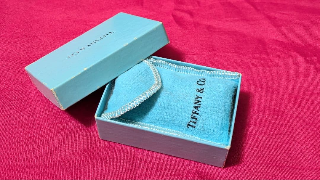 OLD TIFFANY オールドティファニー ダブルシャックル キーリング