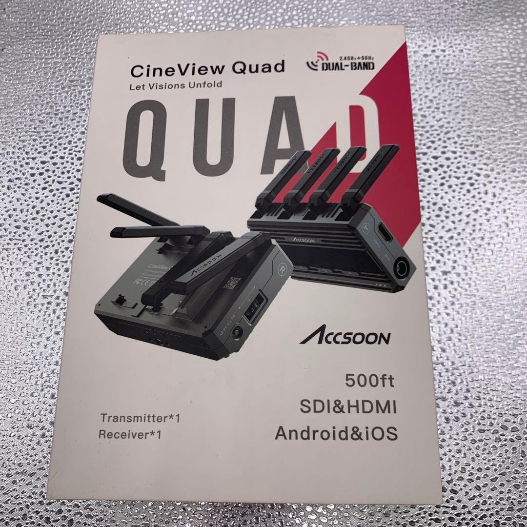ビデオカメラ Q3763 Accsoon CineView Quad