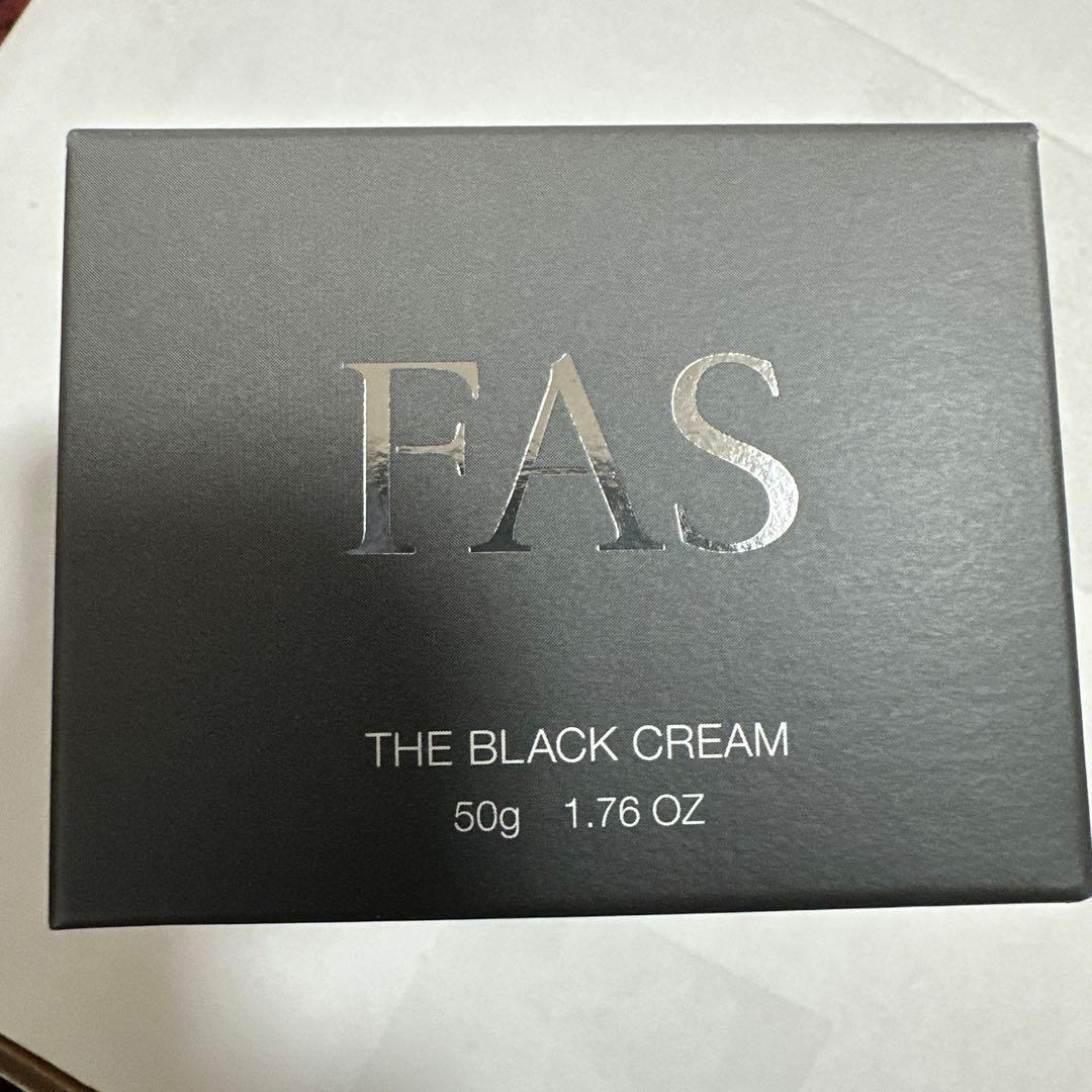 FAS ファス ザ ブラック クリーム フェイスクリーム 50g 新品未開封