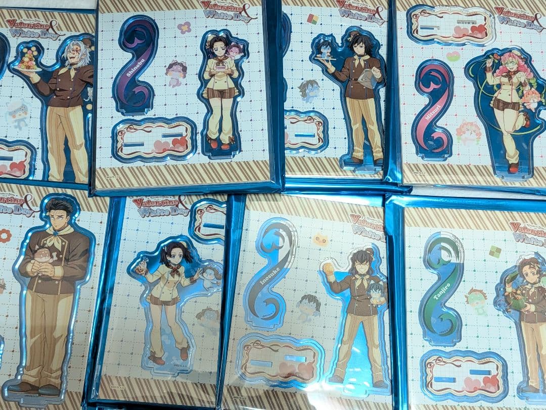 鬼滅の刃 バレンタイン&ホワイトデー アクリルスタンド Aグループ コンプ