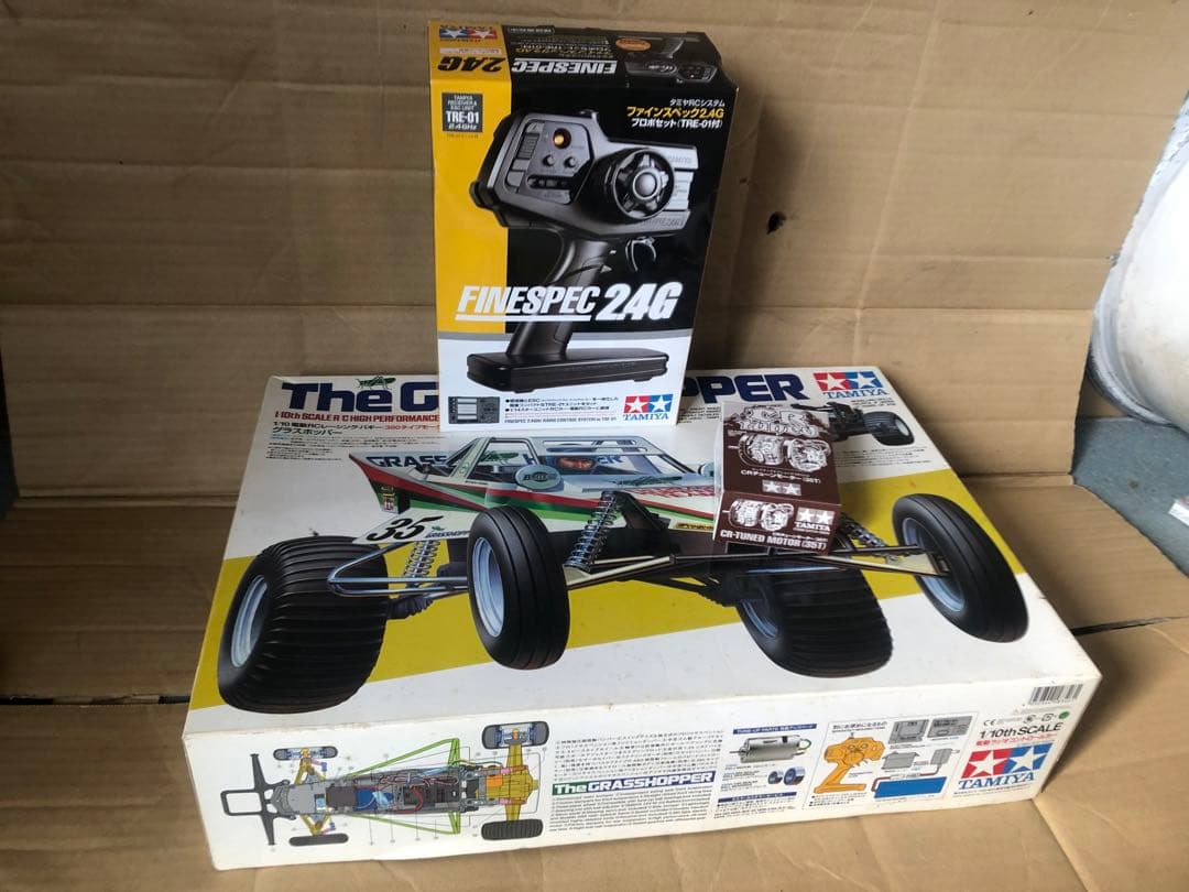未開封　タミヤ　グラスホッパー　ファインスペック2.4G CRチューンモーター 1/10RC グラスホッパーII （2017）: RCモデル｜TAMIYA SHOP ONLINE