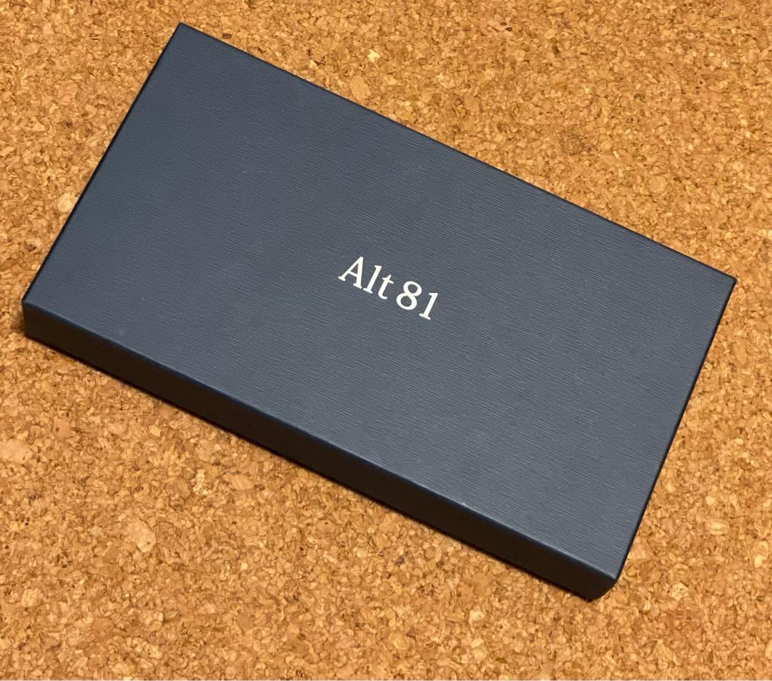 ◇3日間感謝価格◇Alt 81◇オルトハチジュウイチ◇ラウンドレザー長