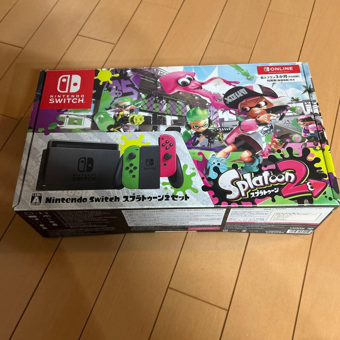 Nintendo Switch スプラトゥーン2モデル 本体のみ ジャンク ？