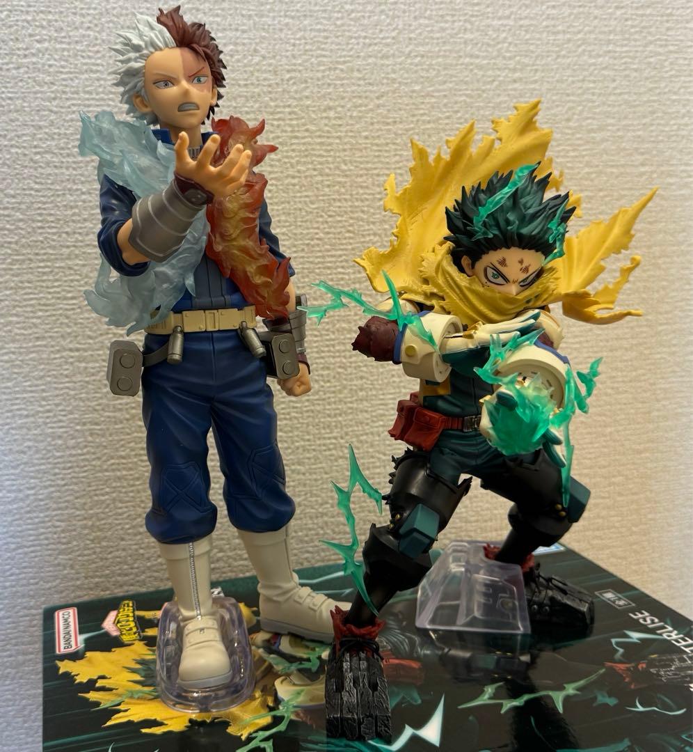 僕のヒーローアカデミア 更に向こうへ A賞 緑谷出久と轟おまけ一番くじ