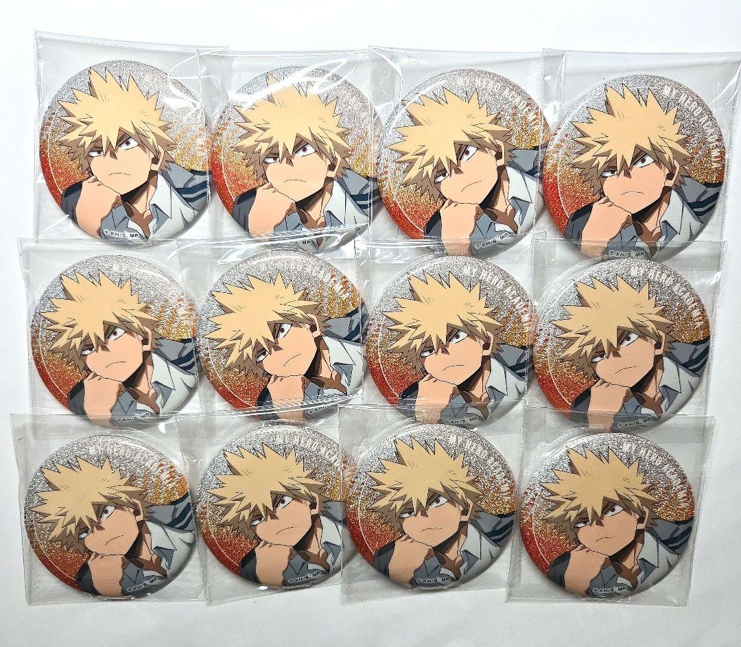 ヒロアカ 爆豪勝己 グリッターカンバッジ 缶バッジ エンスカイ - メルカリ