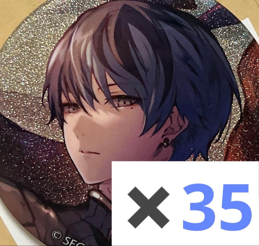 プロセカ グリッター缶バッジ 28C 青柳冬弥