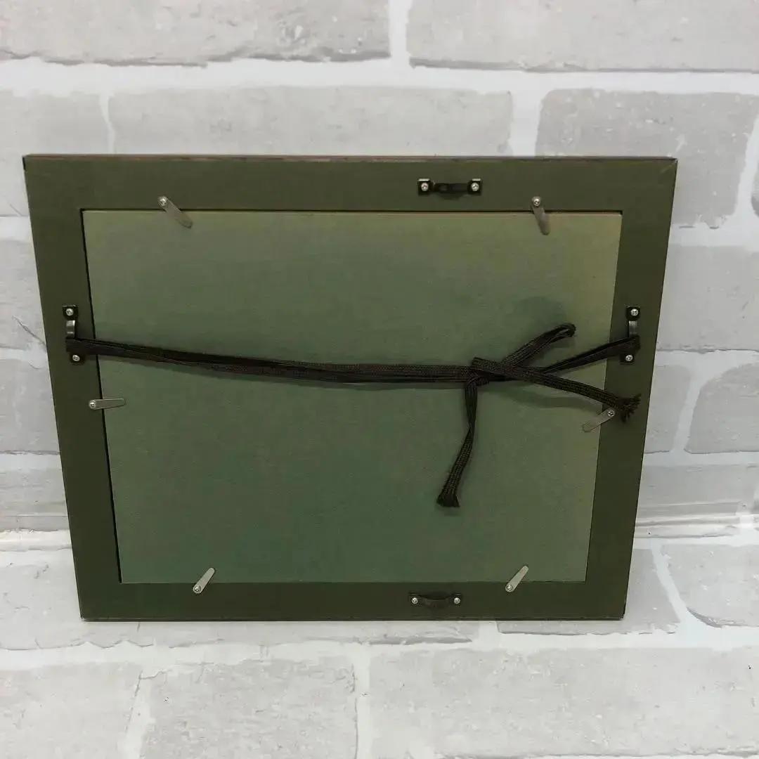 M115 ヘザーブラウン 絵画 2点セット 額縁付き - メルカリ