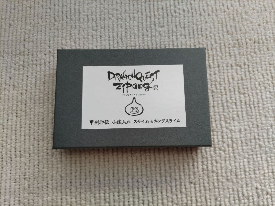 未使用】ドラゴンクエストジパング 甲州印伝 小銭入れ スライム