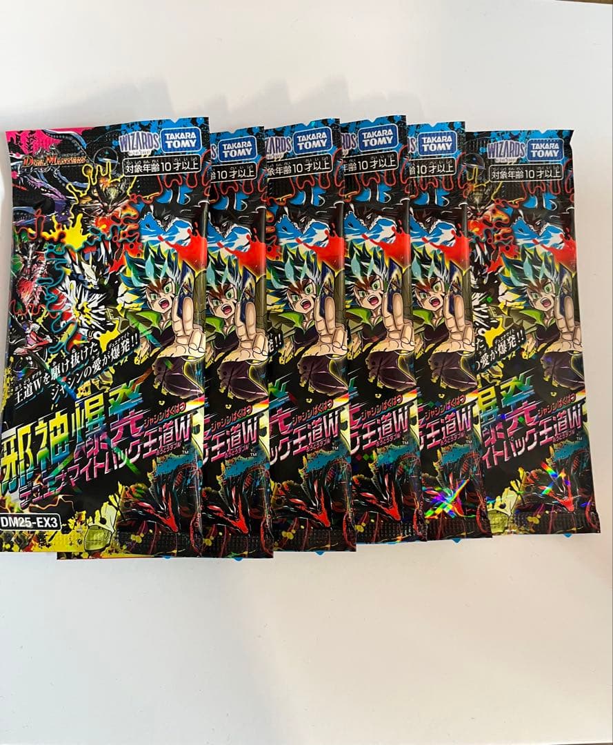 邪神爆発 デュエマナイトパック王道W 6パック