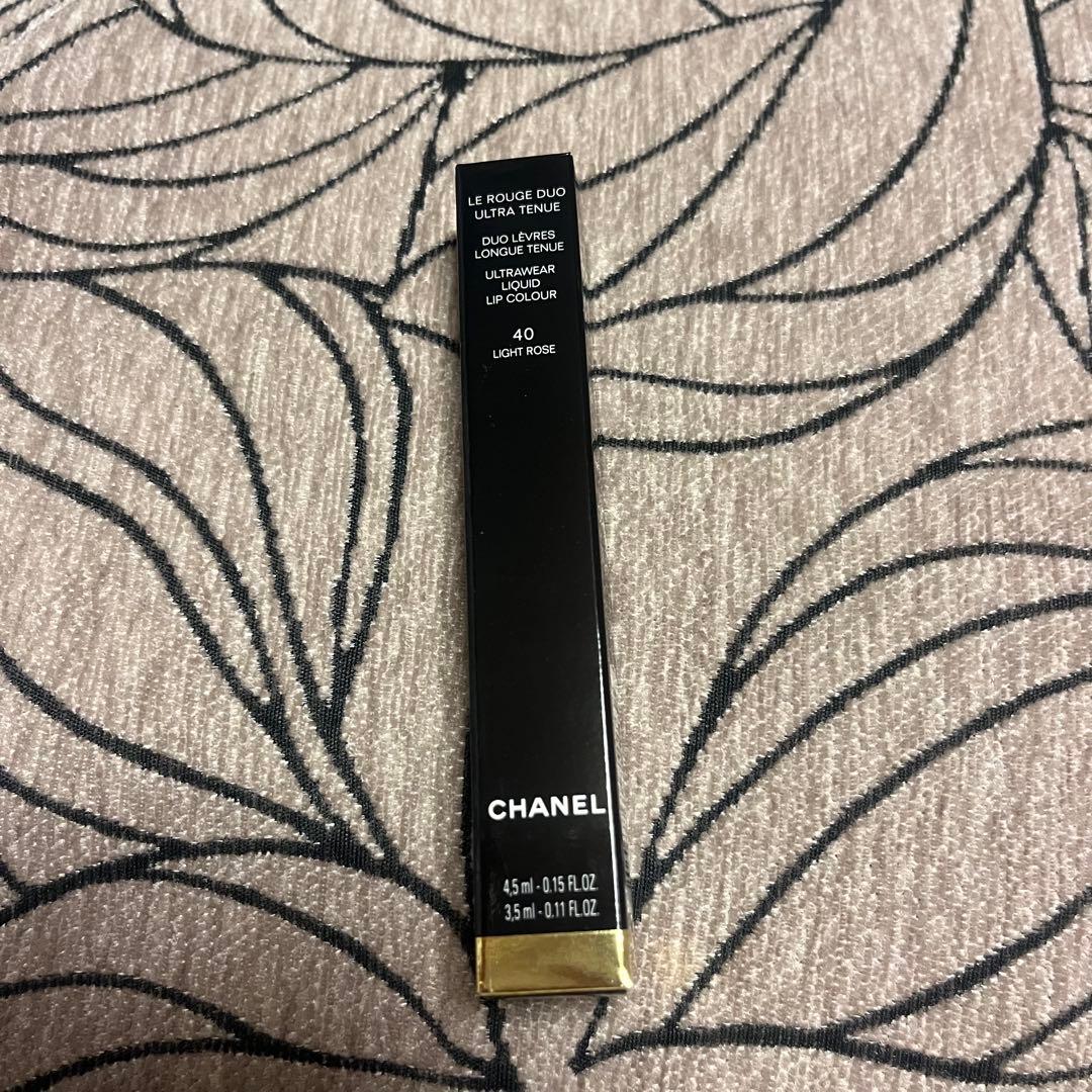 未開封 シャネル ル ルージュデュオ ウルトラ トゥニュー 40 ル ルージュ デュオ ウルトラ トゥニュ 40 ライト ローズ / CHANEL