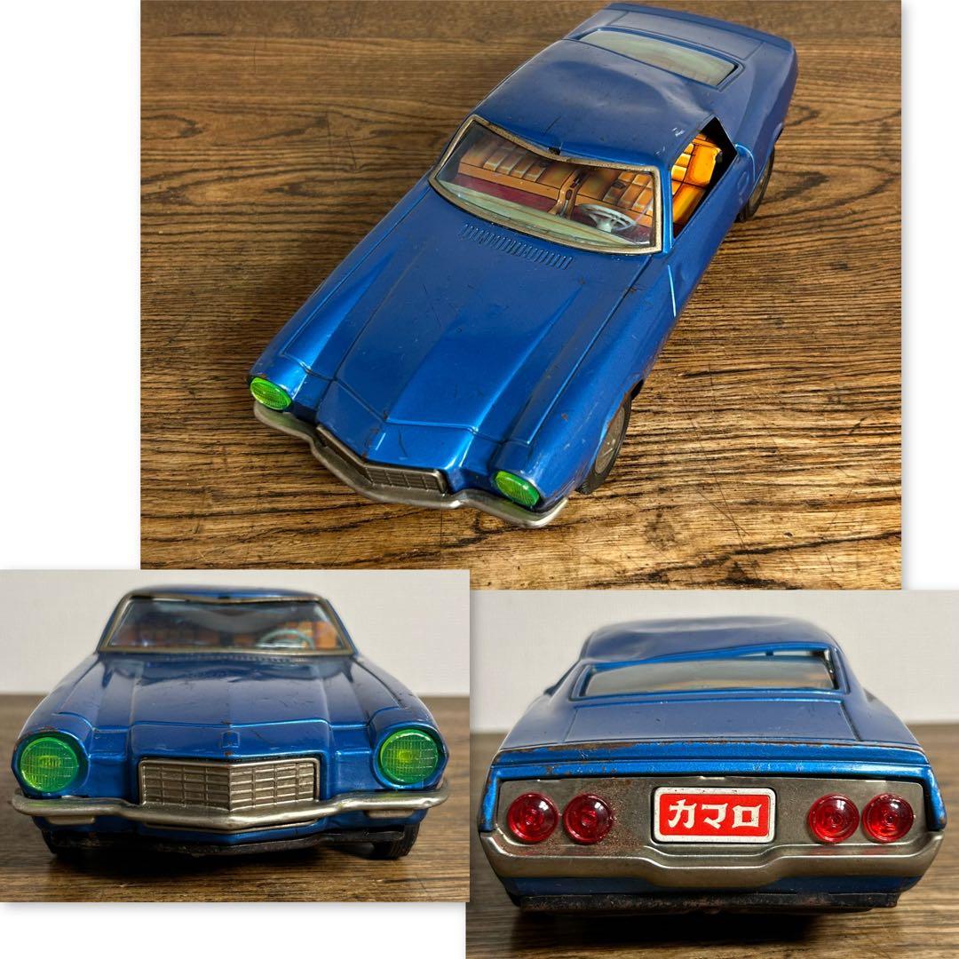 野村トーイ シボレー カマロ ブリキ 昭和レトロ ビンテージ 玩具 当時