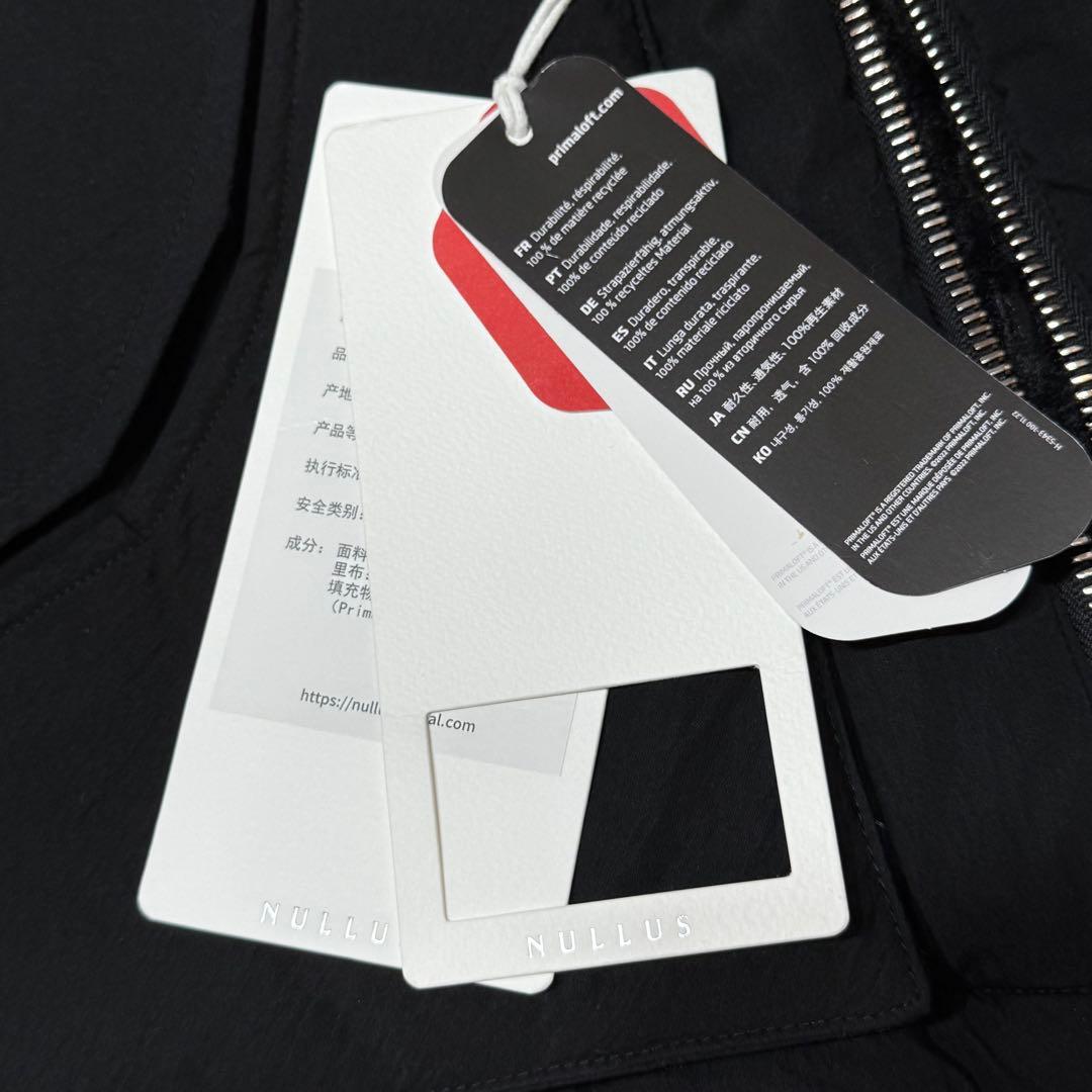 NULLUS】REVERSIBLE PADDED BOMBER - メルカリ