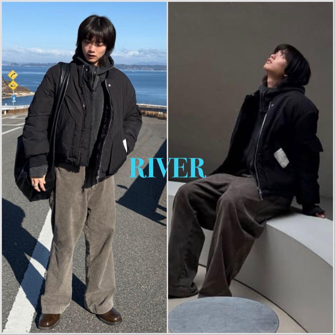 NULLUS】REVERSIBLE PADDED BOMBER - メルカリ