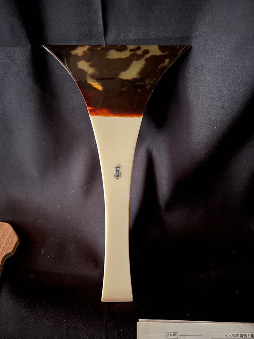 三味線 撥 一枚甲 本鼈甲 鼈甲 べっこう和楽器 バチ