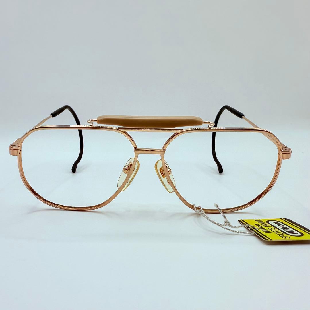 ヴィンテージ Nikon 眼鏡フレーム SPORTS FRAME 金色 日本製