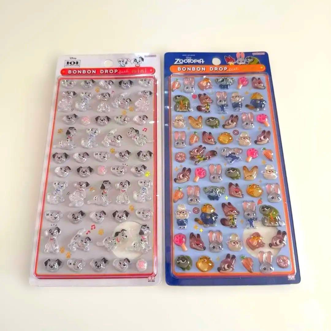 正規品】ボンボンドロップシール ディズニーミニ 8種 コンプリート