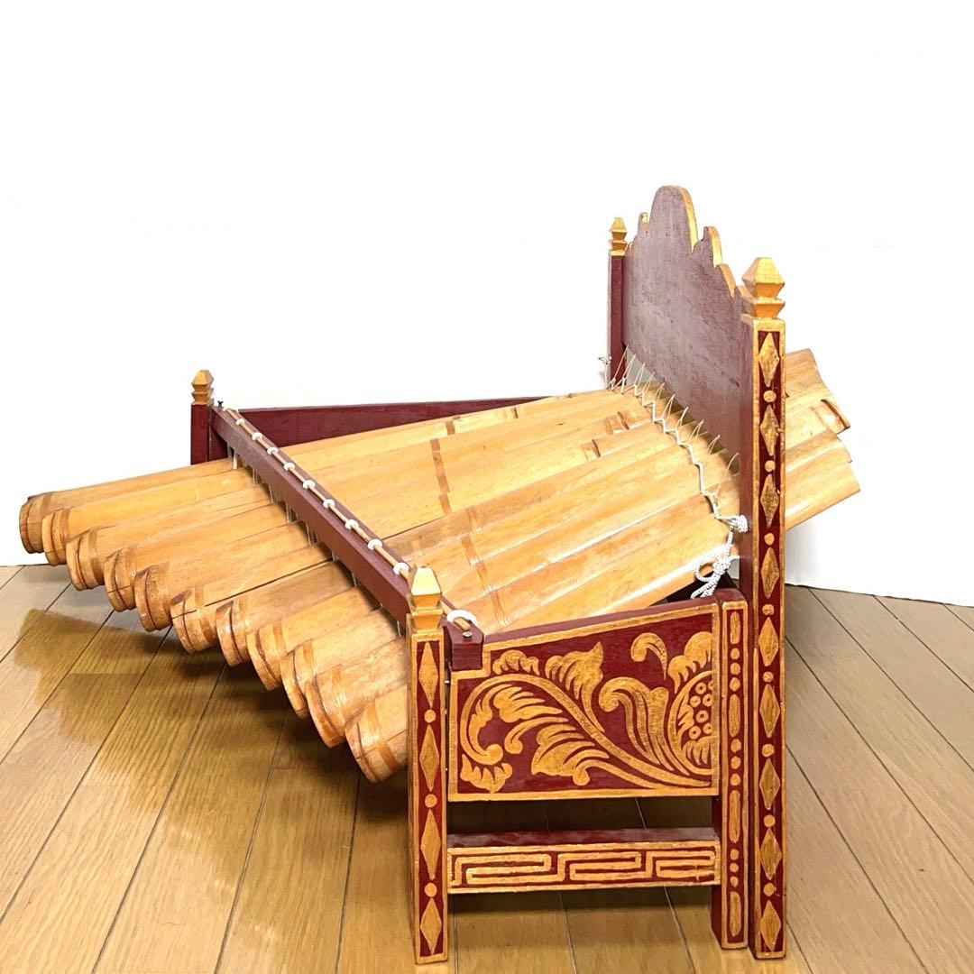 竹製ガムラン 木琴 民族楽器 - メルカリ