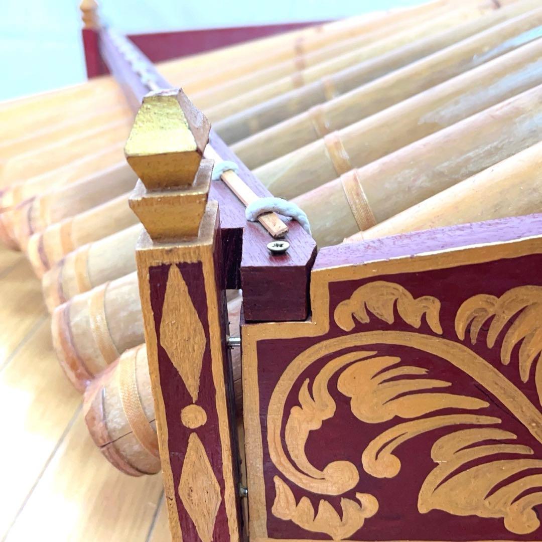 竹製ガムラン 木琴 民族楽器 - メルカリ