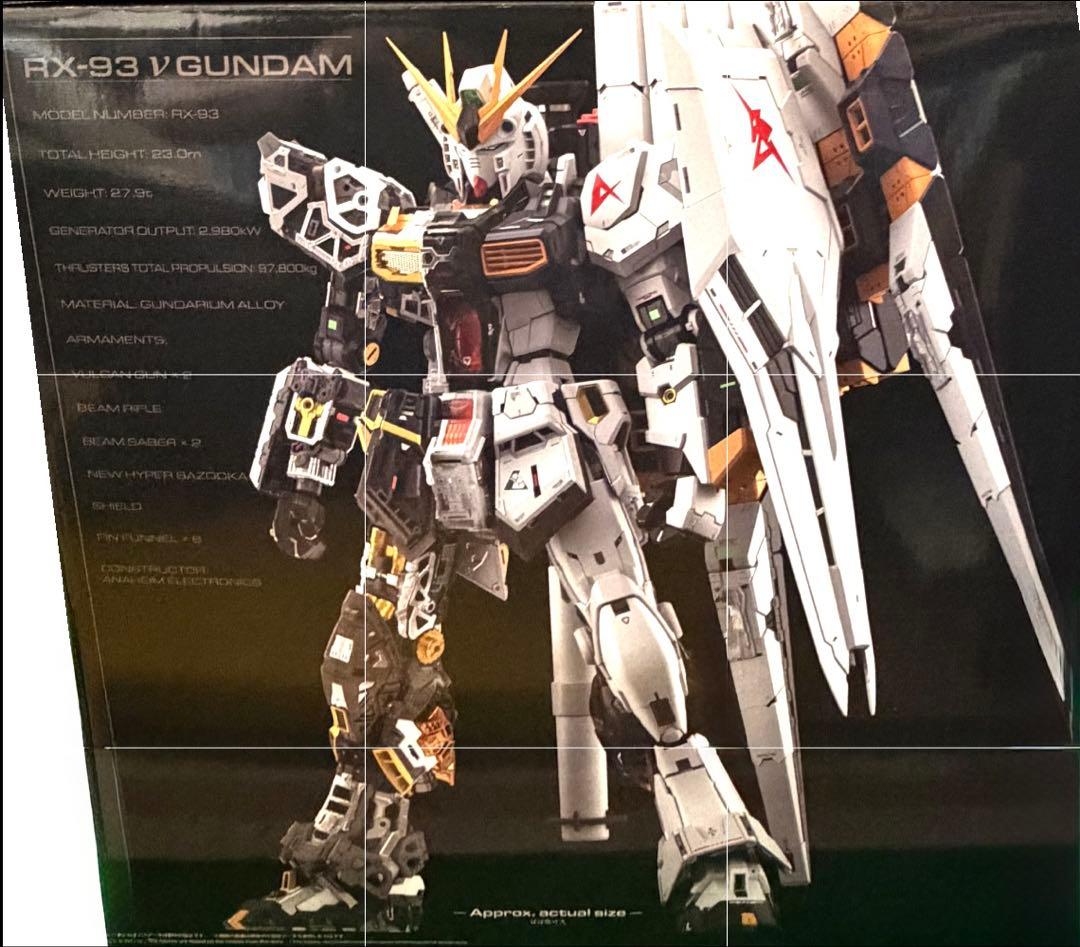 輸送箱傷あり PG UNLEASHED 1/60 RX-93 νガンダム - メルカリ
