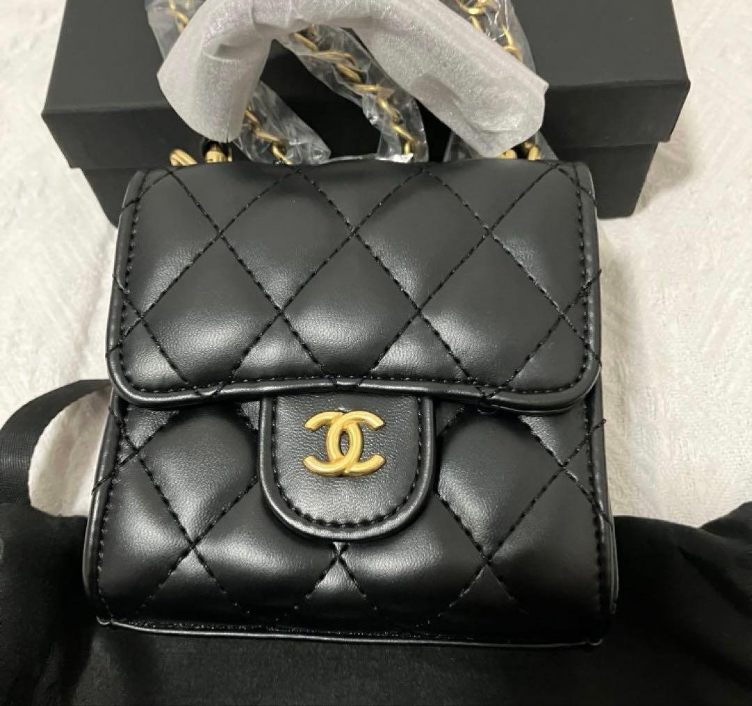 ✨️VIP顧客・VVIP顧客限定✨️ ブラック キルティング ショルダーバッグA ✨️VIP顧客・VVIP顧客限定✨️ ブラック キルティング ショルダー