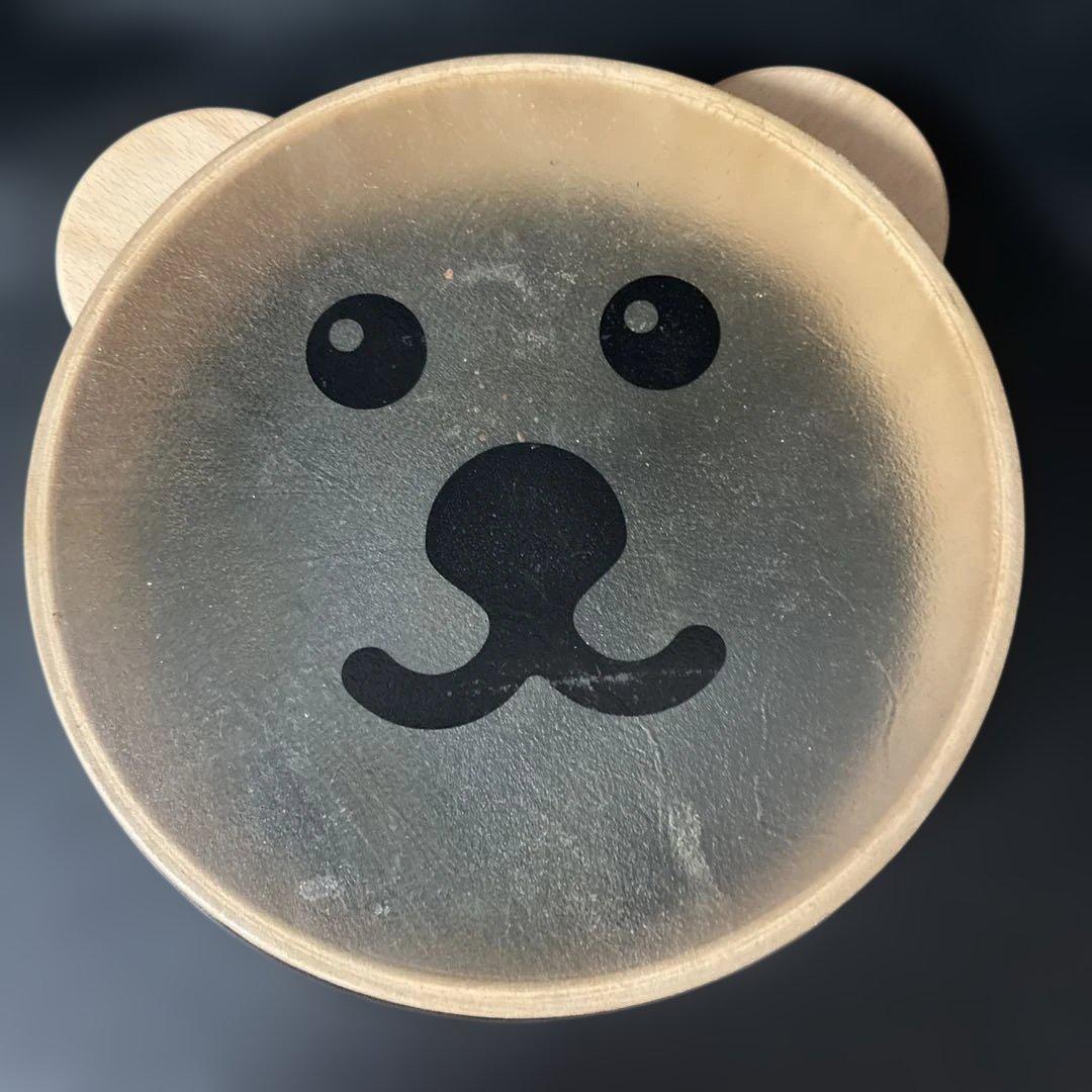 Sonar社　クマちゃん　木製タンバリン 優しい音色　軽量　お子様にも