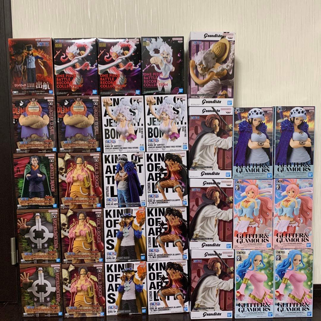 ワンピース　フィギュア　まとめ売り　30体セット 豪華10点セット】ワンピース フィギュア まとめ売り ニカ エース 白