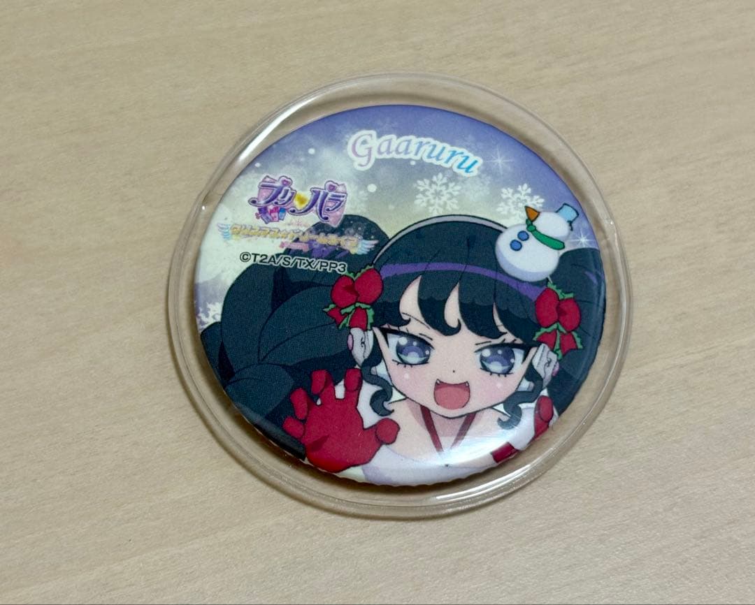 プリパラ クリスマスドリームライブ2016 缶バッジ　ガァルル プリパラ クリスマス☆ドリームライブ2016』グッズ情報 グッズ | TV