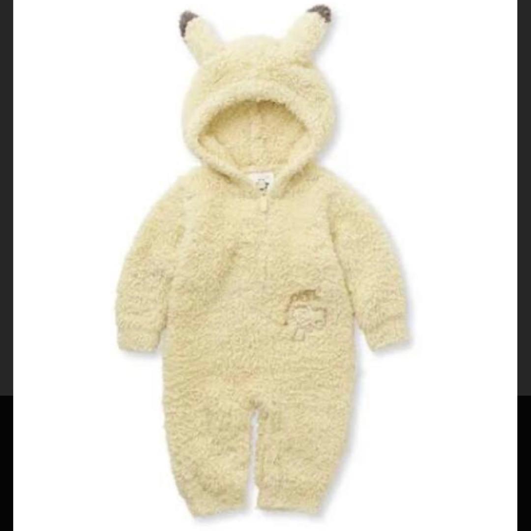 ポケモンスリープ　ジェラートピケ　ピカチュウ　ロンパース　80サイズ