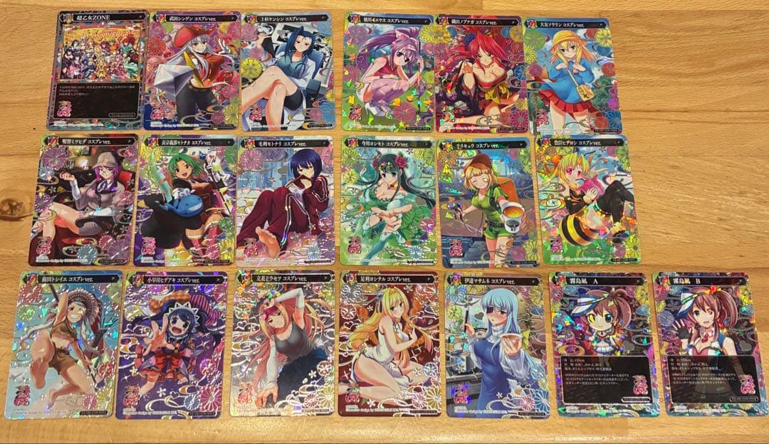 戦国乙女トレカ　プロモ、シークレット、ウルトラレアコンプセット