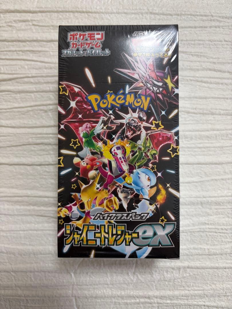 シャイニートレジャーex シュリンク付きbox - メルカリ
