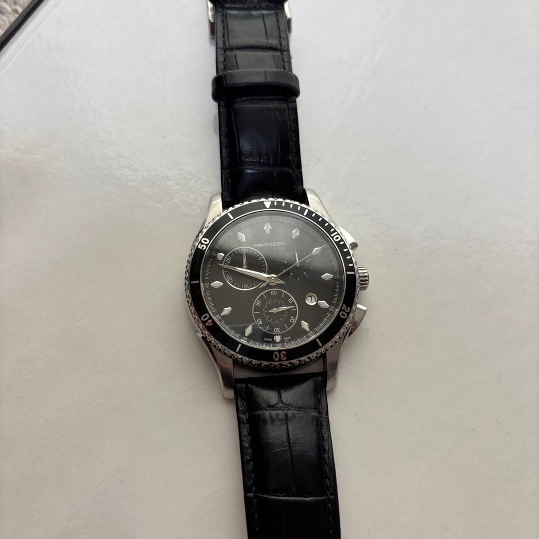 HAMILTON クロノグラフ 腕時計 H375120