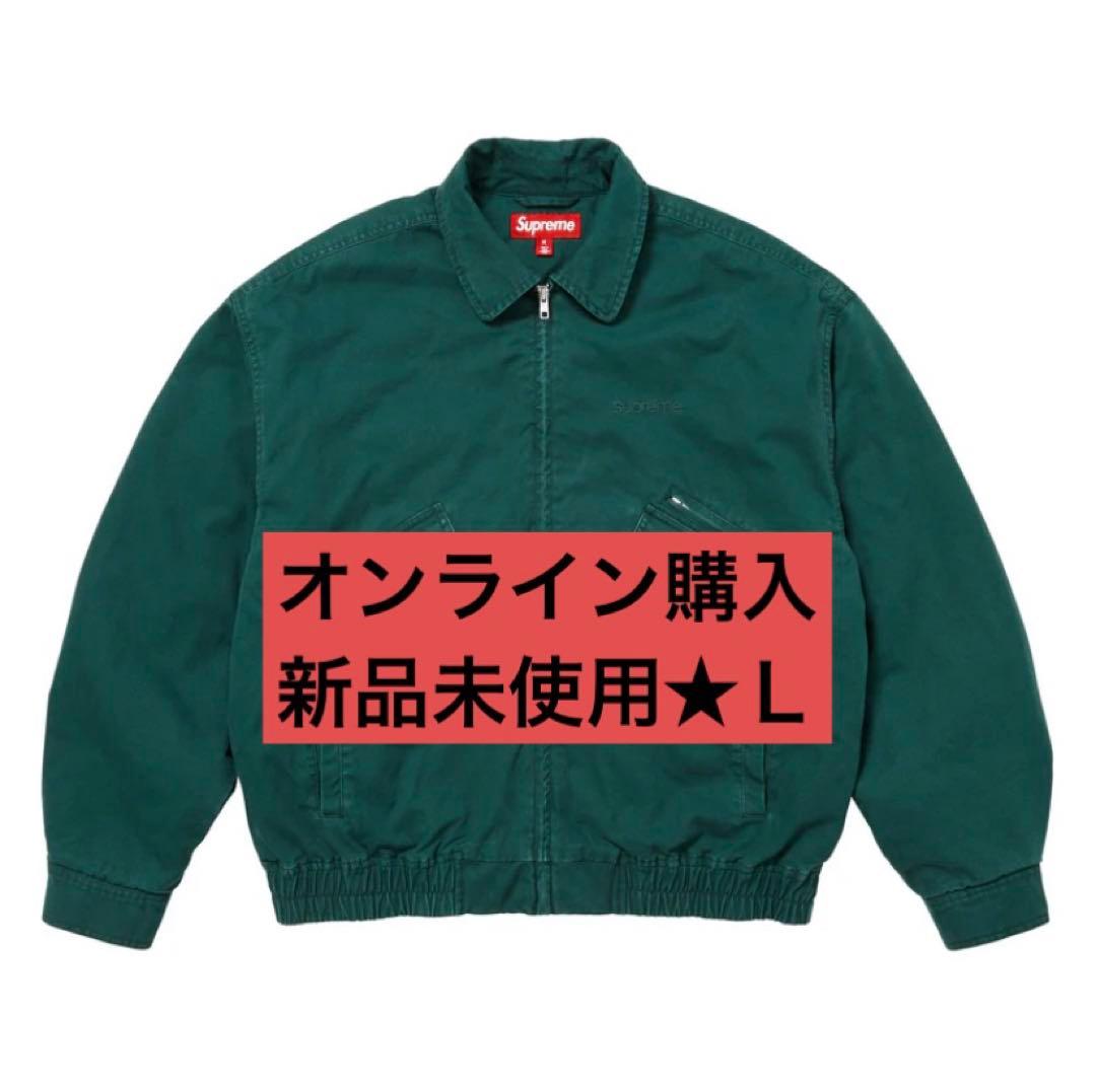 Lサイズ☆Supreme Hooded Utility Jacket Green - メルカリ