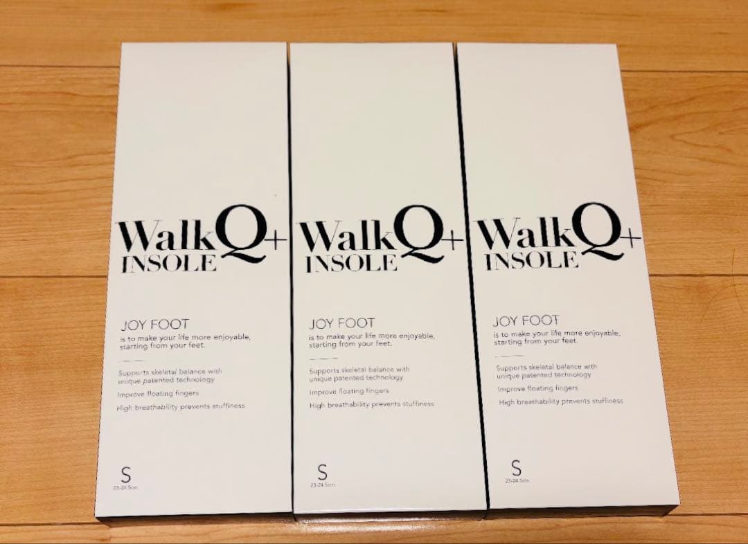 ⭐︎新品未使用⭐︎ウォーキュットインソール_Sサイズ（23cm〜24.5cm）3個