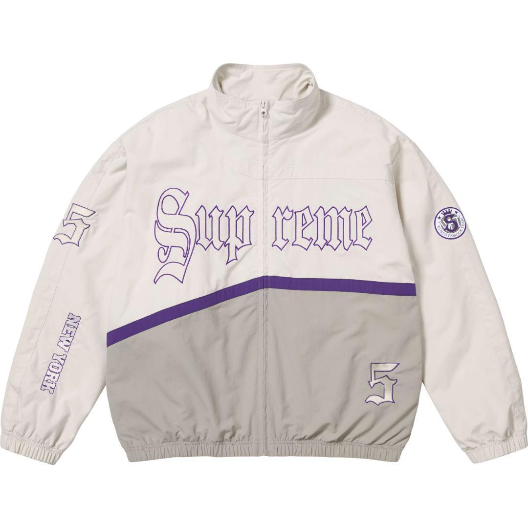 Supreme Old English Track Jacket White S - メルカリ