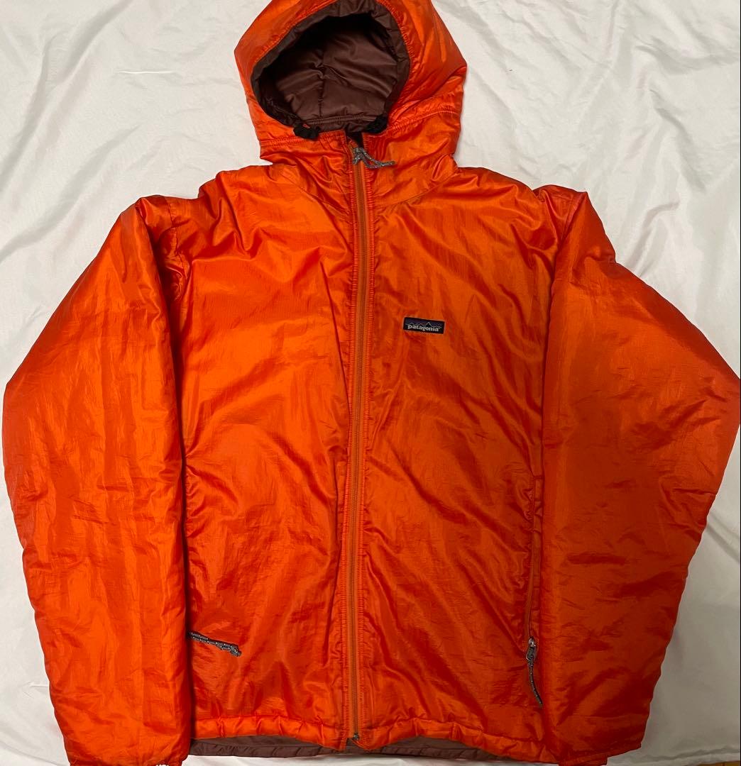 K*2様 patagonia パフボールセーター　02年　オレンジ　パフボールベ