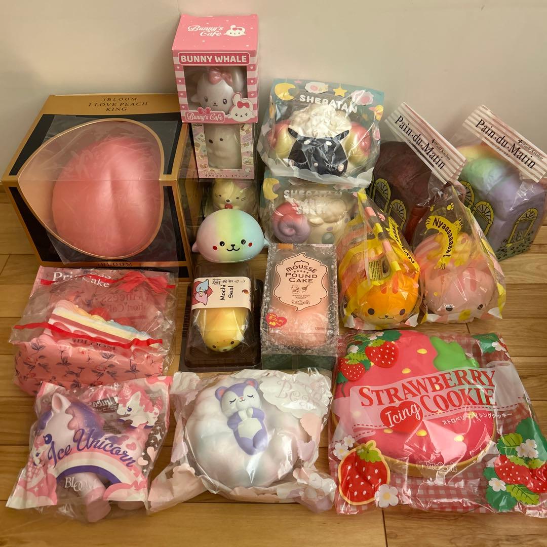 スクイーズ まとめ売り ＋ おまけ4点 ブルーム バーニズカフェ 海外