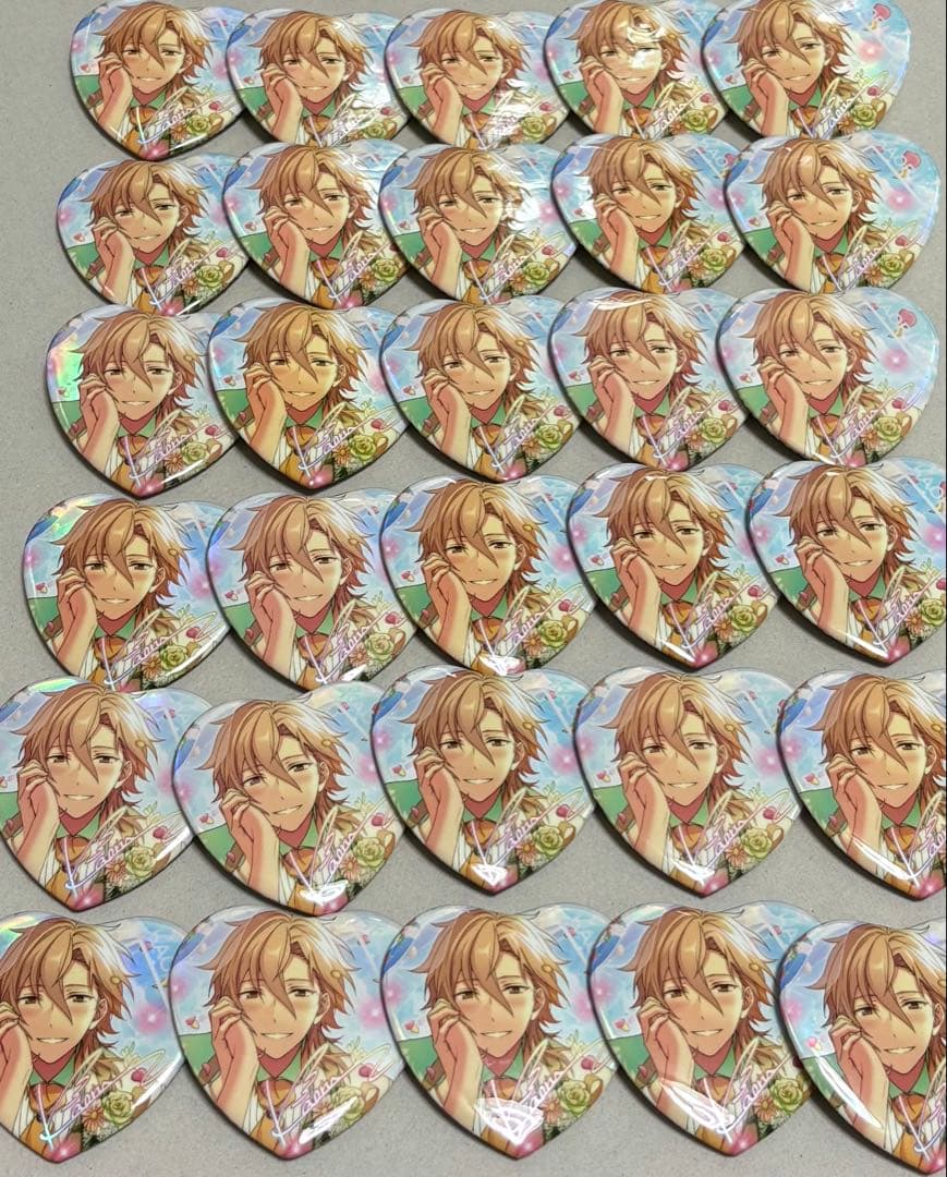 あんスタ 羽風薫 願望 ハート 缶バッジ 願望缶 中国