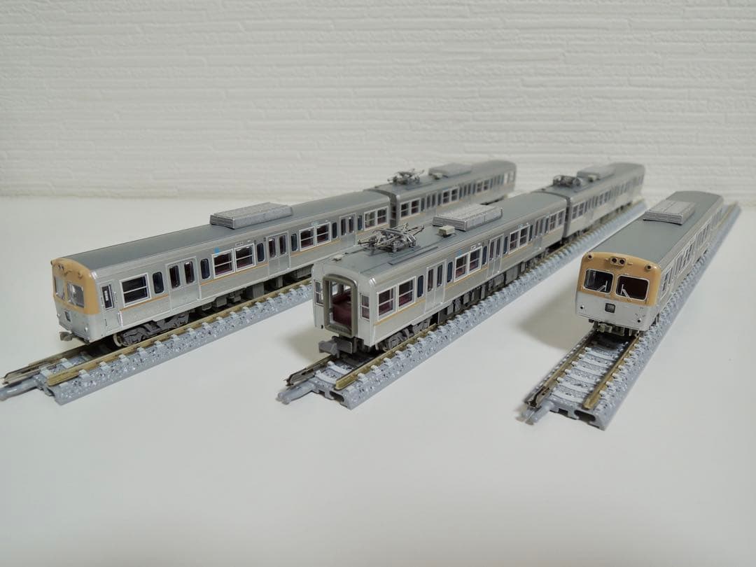 マイクロエース 京王 井の頭線 3000系 側面帯入・ベージュ5両セット