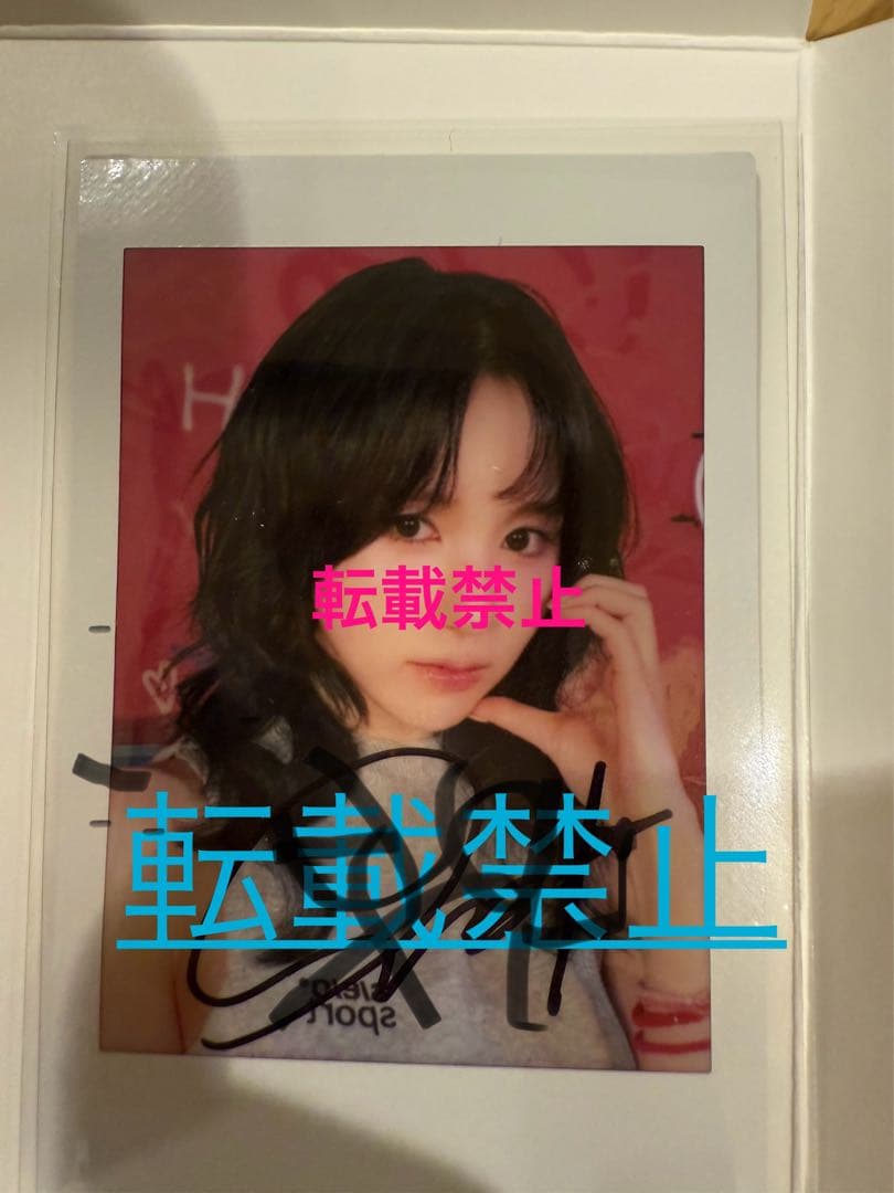 【72名限定】TWICE ミナ サイン入りチェキ THIS IS FOR 京セラ