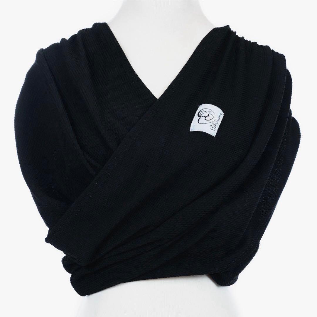 Pikimama 黒 抱っこひも Mサイズ(旧Sサイズ) 室内試着のみ