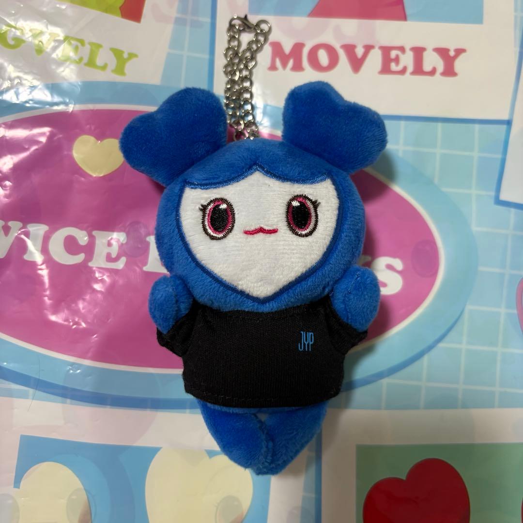 TWICE ツウィ ラブリー ツブリー JYP POPUP バッグチャーム - メルカリ