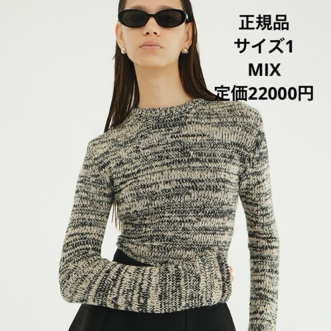 CLANE COTTON SHORT KNIT TOPS 正規品