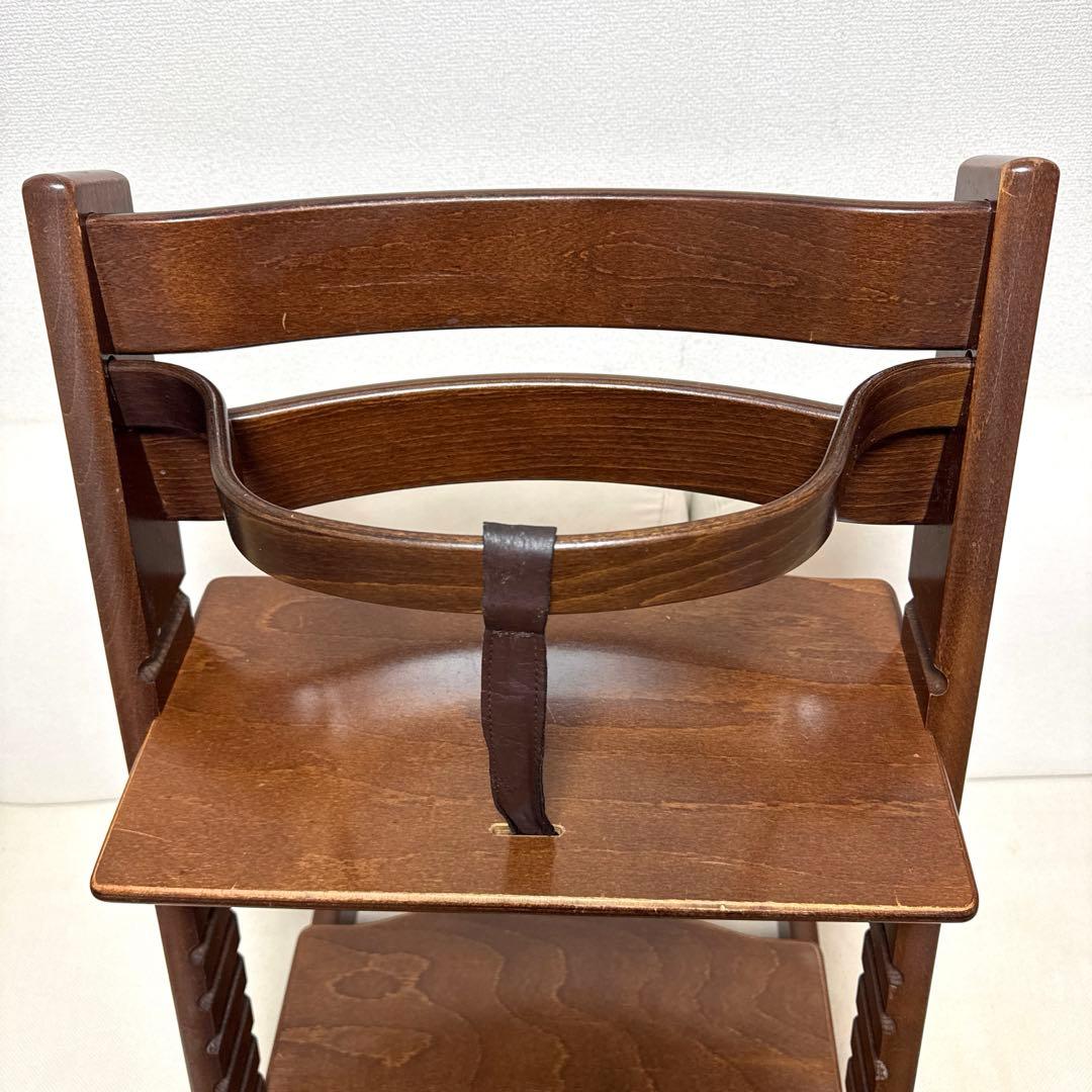 STOKKE TRIPP TRAPP ベビーチェア ハイチェア 子供 革ベルト - メルカリ