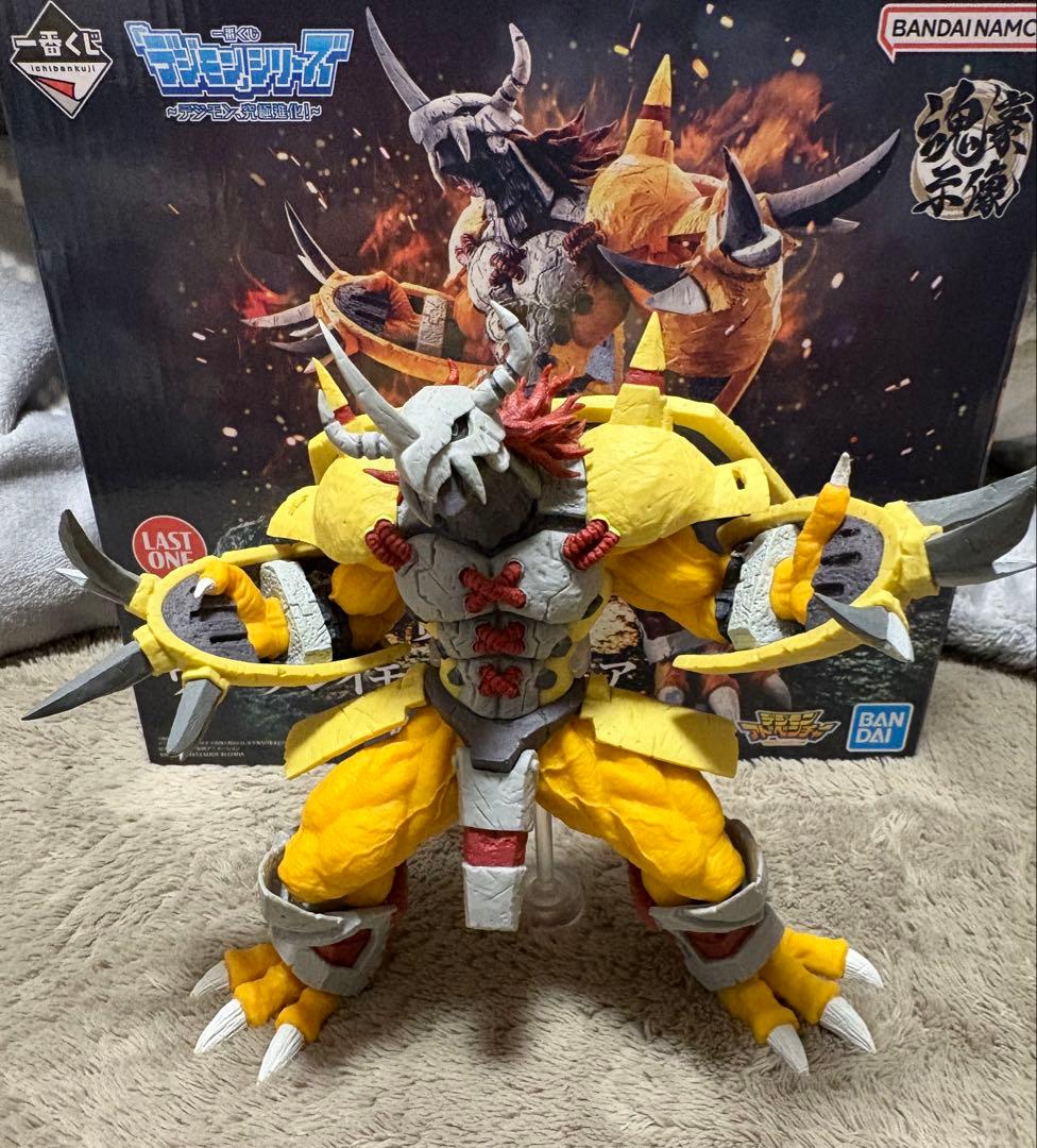 一番くじ　デジモンシリーズ　ラストワン賞　ウォーグレイモン　フィギュア