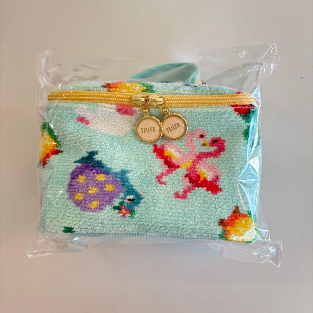 お値下げ】FEILER 神崎恵×フェイラー初コラボ バニティポーチ抽選販売