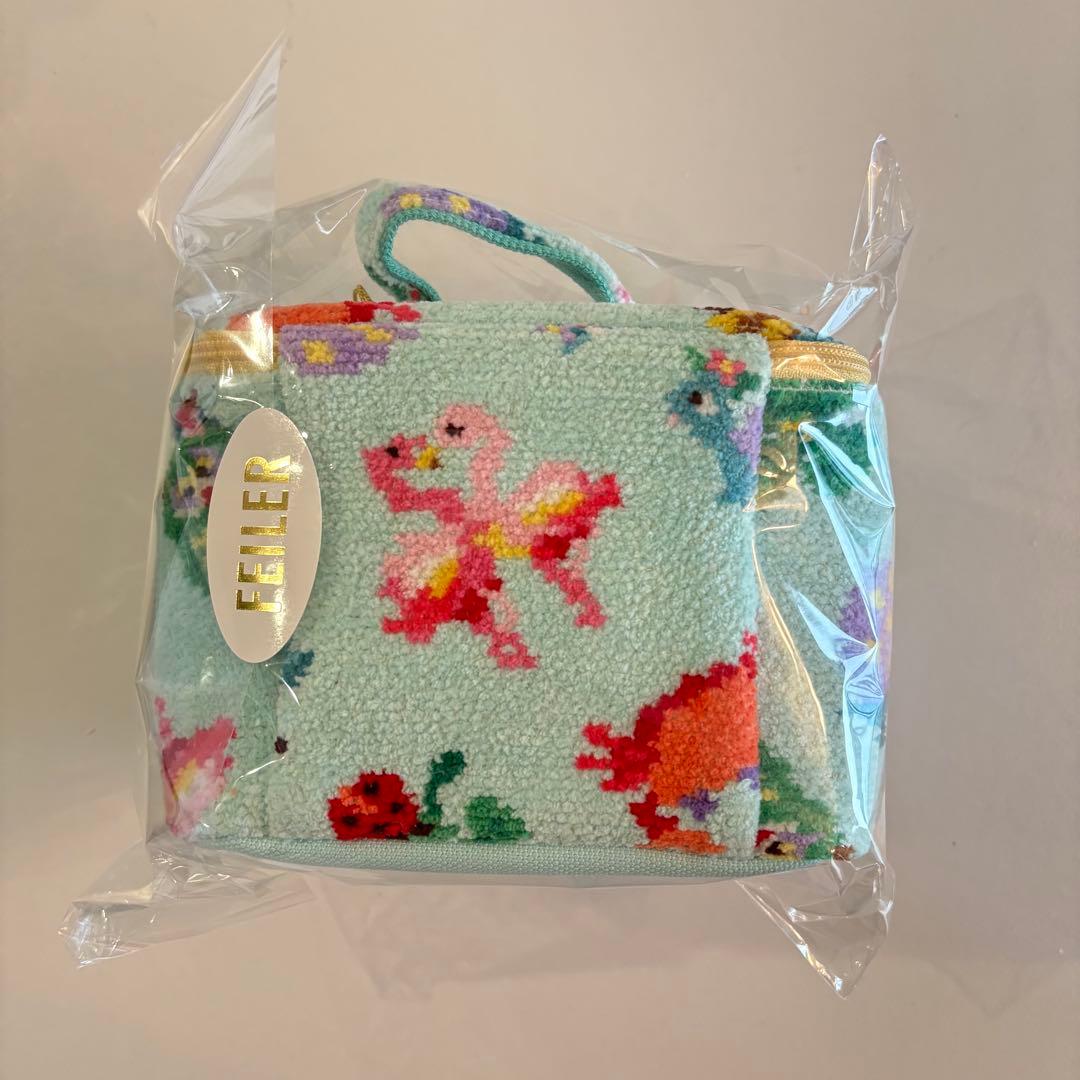 お値下げ】FEILER 神崎恵×フェイラー初コラボ バニティポーチ抽選販売