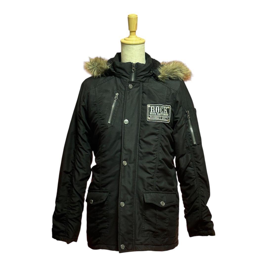 平成ギャル ファー ダウンジャケット y2k グランジ ミリタリー 冬